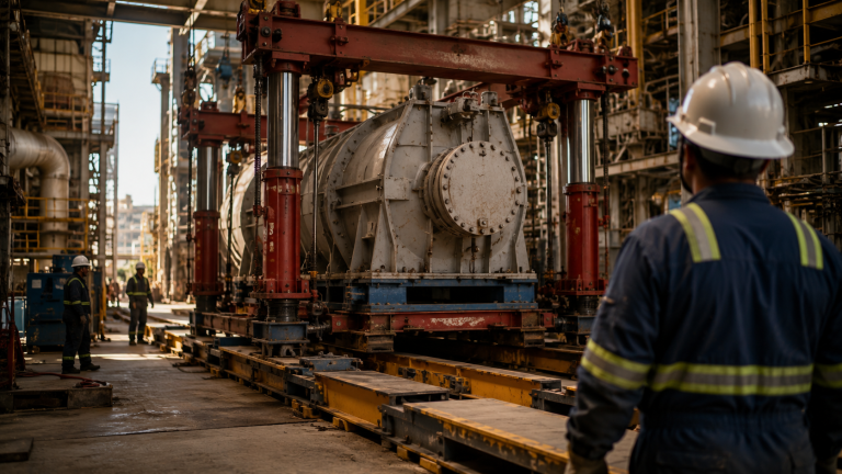 When the Crane Can't Reach It What Industrial Project Managers Need to Know About Hydraulic Rigging in the Gulf South