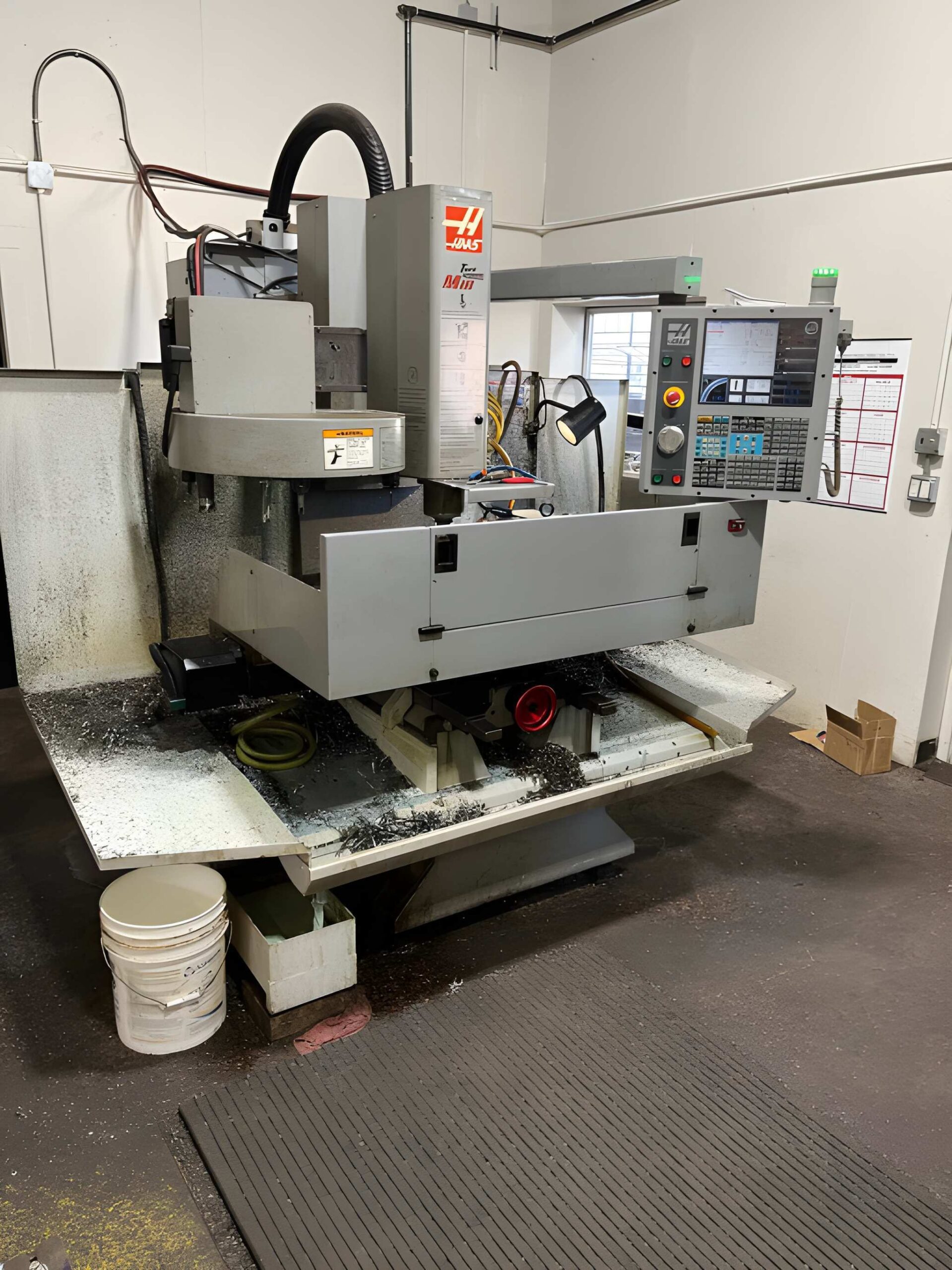 H. Brown, Inc. Machine Shop CNC machine.