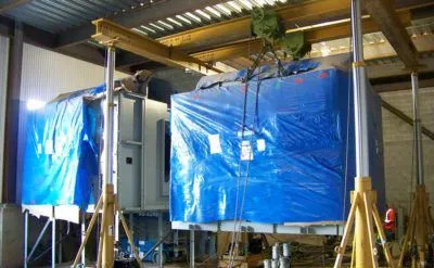 H. Brown, Inc.  Steel Mill Project. Crane and rigging service, Louisiana.